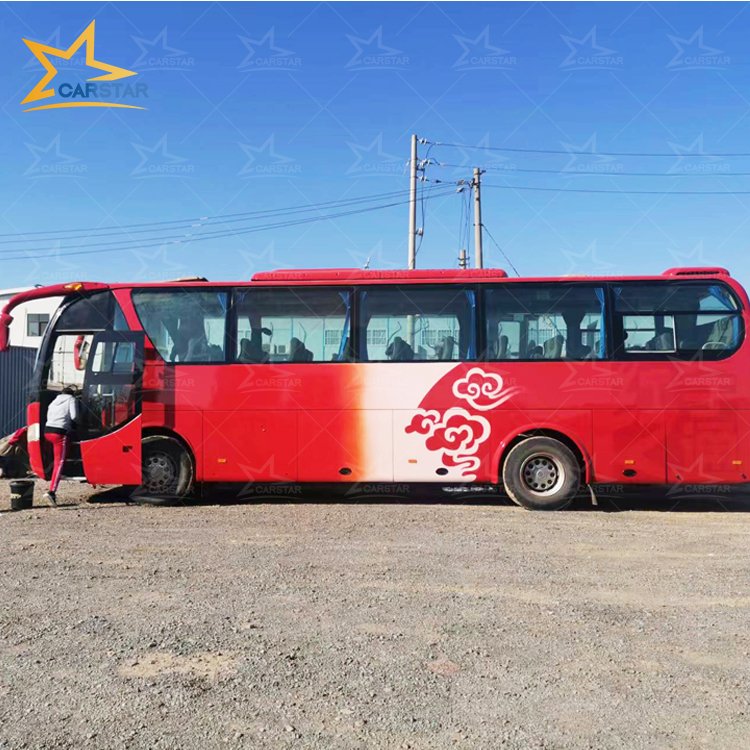 Good Condition Refurbished 54 Seats Coach Bus Second Hand Luxury Use Right Hand Drive Youtong Buses