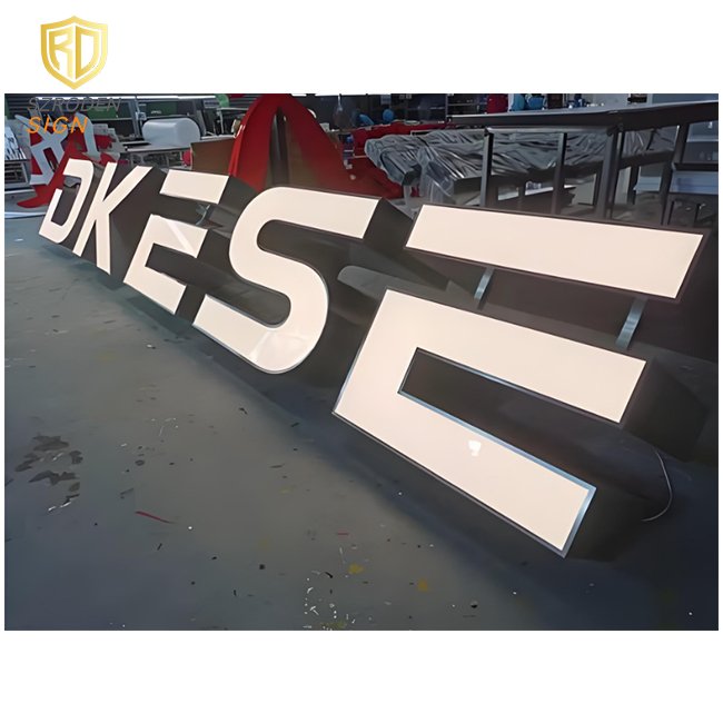 Event Free Standing Decoration Love Big Three Dimensional Letter Signage for Business Name Logo Party Large Sculpture Letters