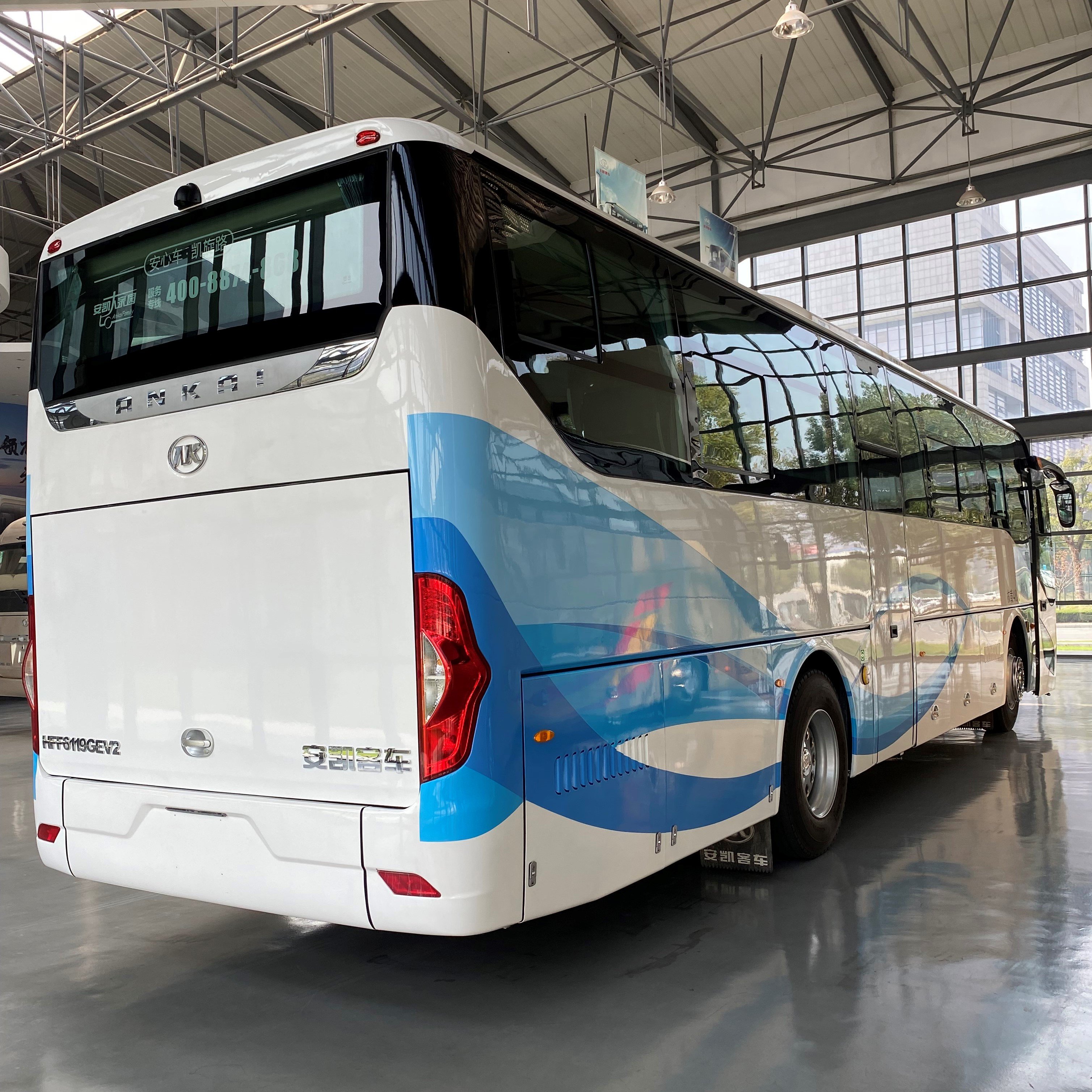 Ankai New diesel Engine Luxury coach Bus A6 Made in China