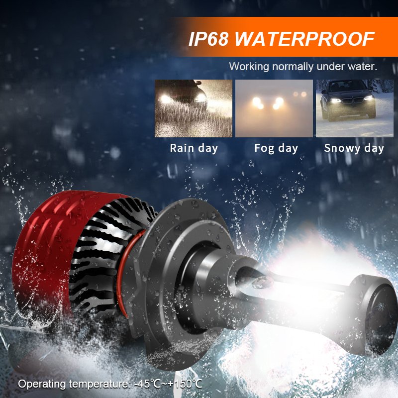 Conpex Super Bright Headlight Bulb Auto Led Light H7 Headlight 32W 3200LM 9A Pro Led Headlight Car Led Lights