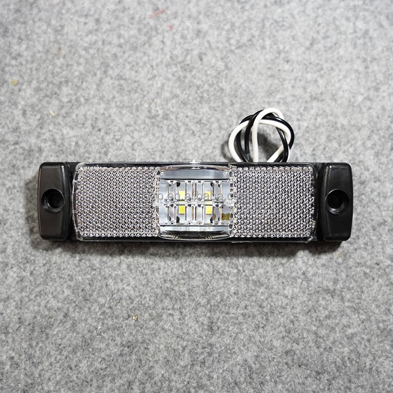High Quality 12-24V 3LED Safety Warning Work Light Car Side Marker Light Signal Lamps for Truck Bus Trailer