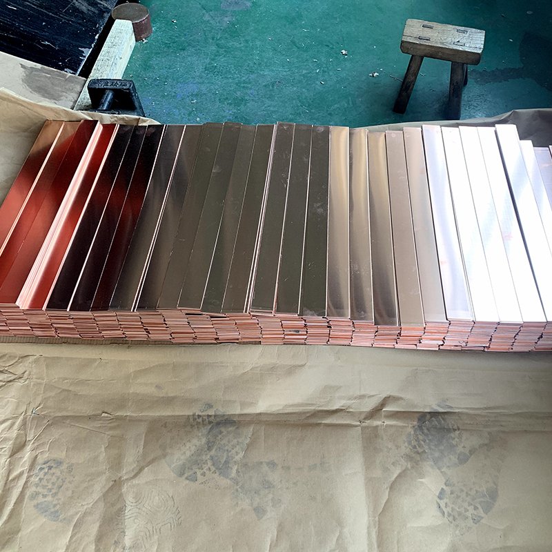 C38000 C36000 Brass Flat Bar Copper Alloy Flat Brass Bus Bar Brass Busbars