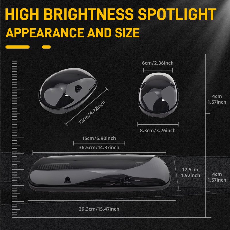 Hot selling high brightness roof light GMC pickup truck LED light SUV truck trailer off-road manufacturer direct sales