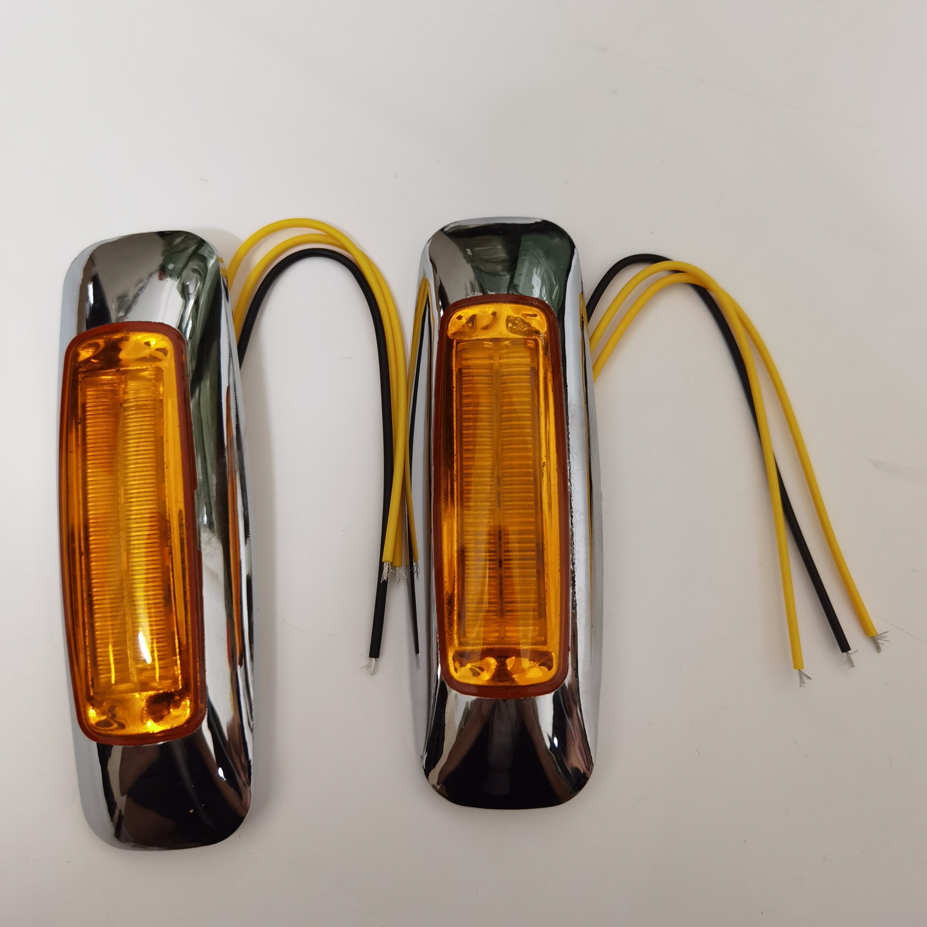 Corner Side Marker LED Lights Outline Lamp Truck Trailer Van Bus 12V-24V Side Marker Outline Led Light Lamp Yellow Red 12-24