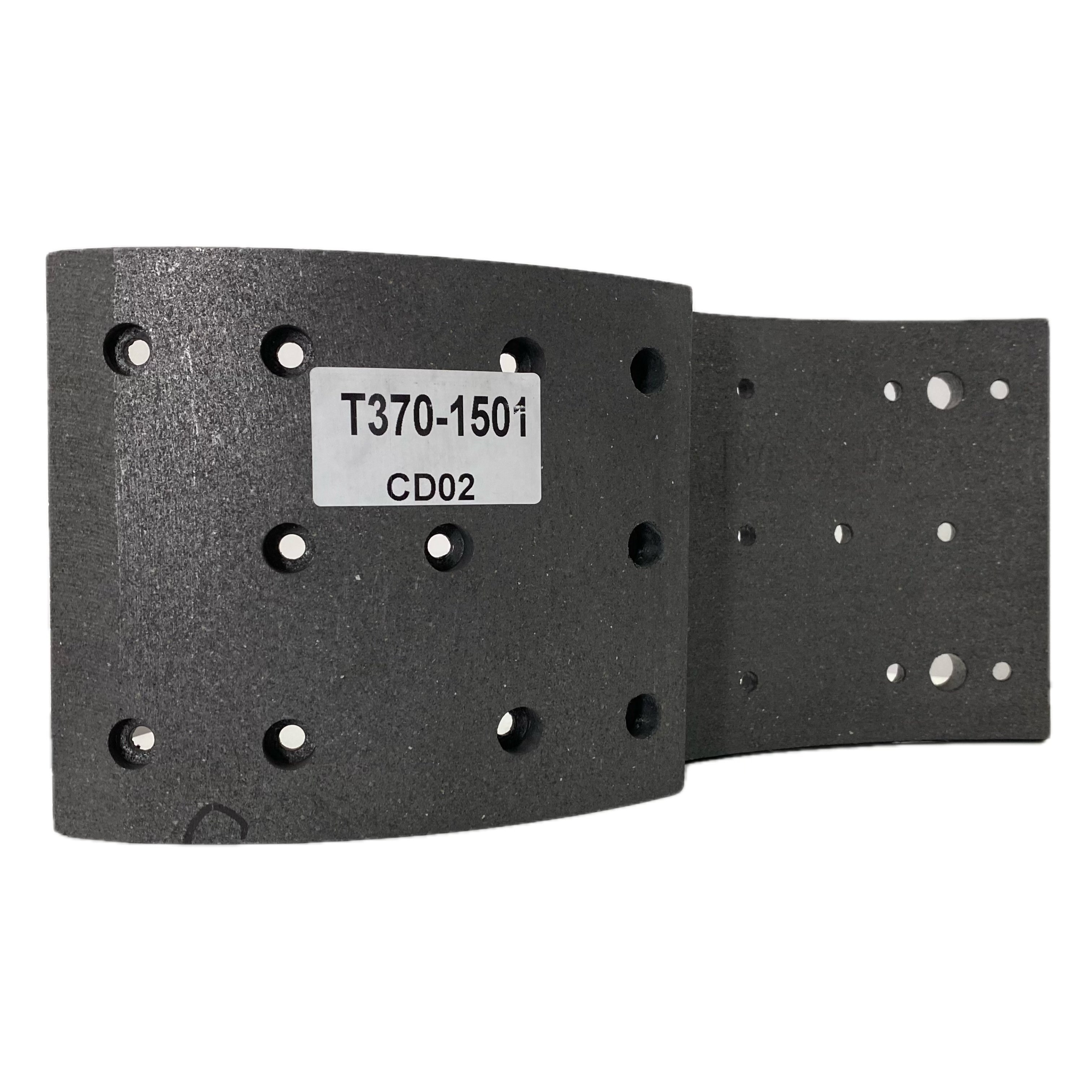 Truck Brake Linings T370-1501/T370-1502 Brake Linings for Japanese Cars Bus Truck