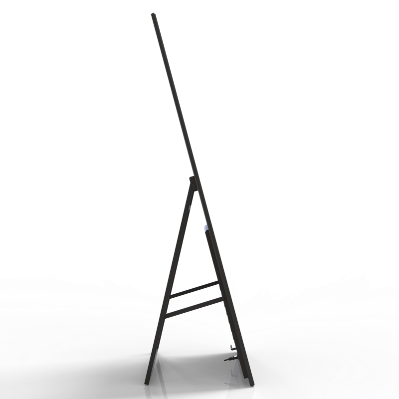 Bigbull 55inch Touch Movable Floor Standing Lcd Interactive 4K Ads Android Indoor Totem with Holder Bracket with Wheel Kiosk