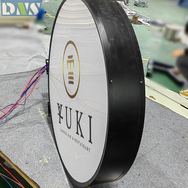 Led Business Exterior Signs Light Box Outdoor Sign