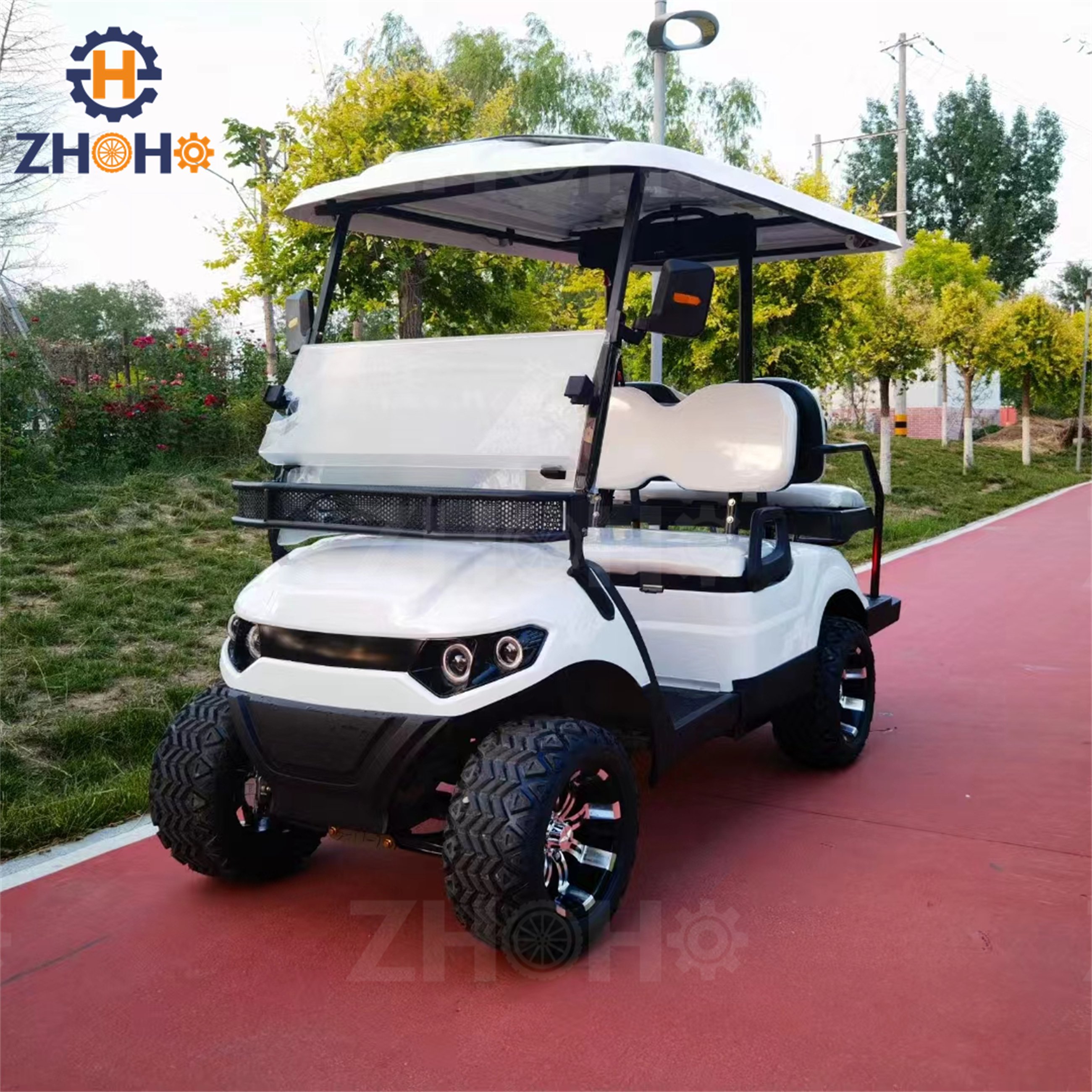 Factory Price Custom 2 Seater Tour Bus Club Car Electric Golf Tour Bus Tour Car Made From China Golf Cart