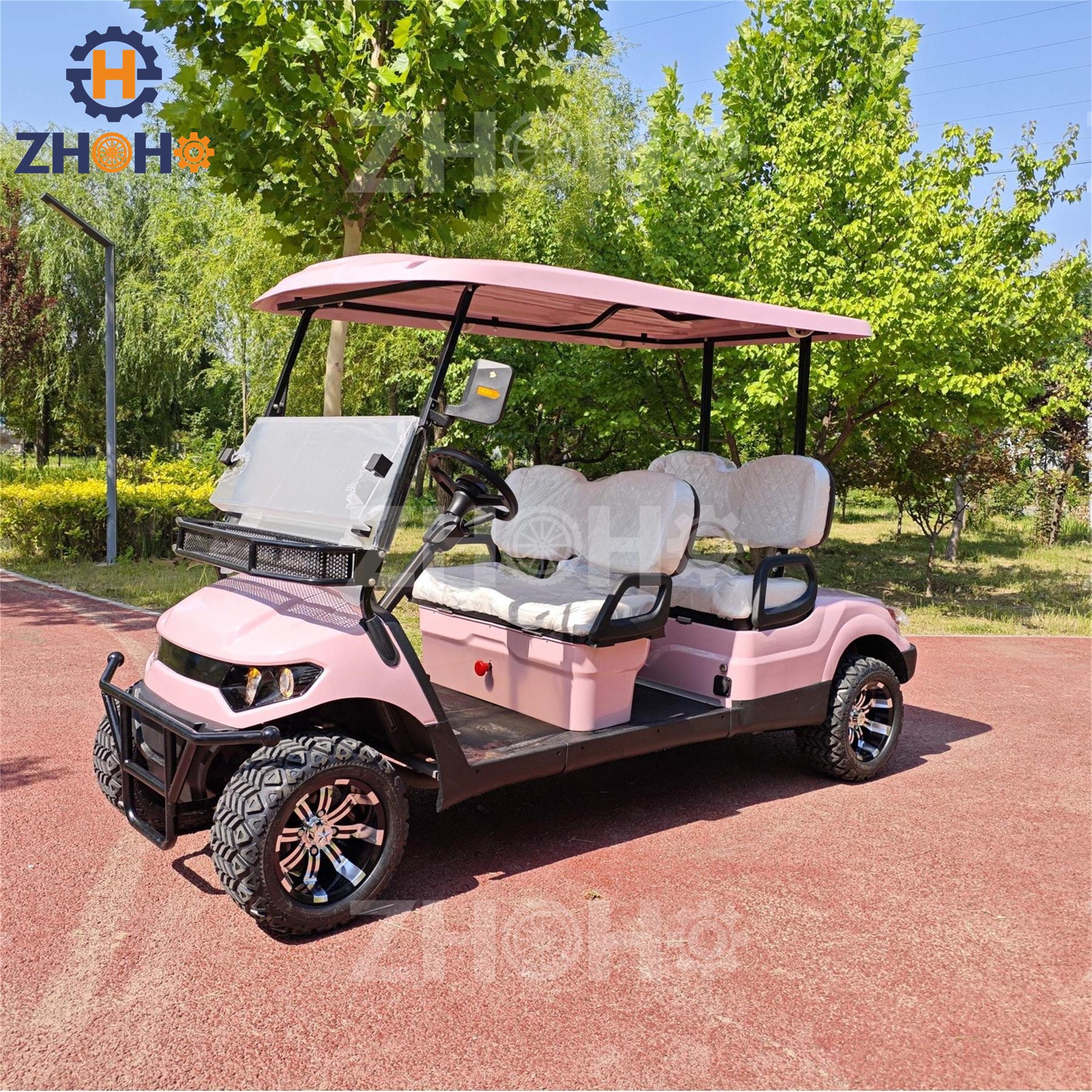 Factory Price Custom 2 Seater Tour Bus Club Car Electric Golf Tour Bus Tour Car Made From China Golf Cart
