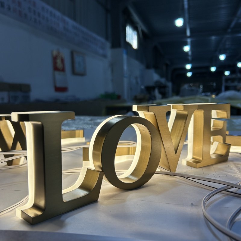 New Arrival Outdoor Led Channel Signage 3d Advertising Sign Spa Led Channel Letter Acrylic Building Sign