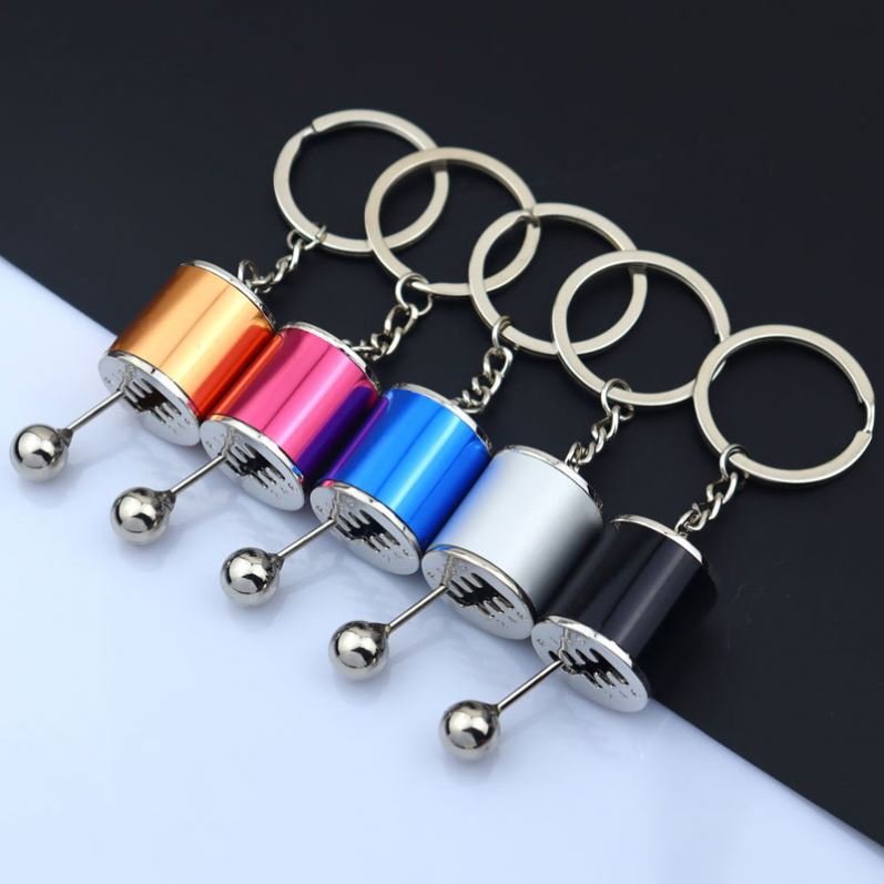 Free Sample Wholesale Metal 3D Car Turbo Keychain Promotion Gift Keychains for Men Auto Parts Key Chain