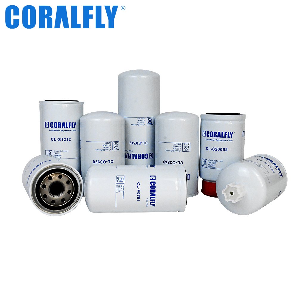 Coralfly Truck Diesel Engine Coolant Filter 709938 A77543 209605 WFC21 350029 P552073 WF2073