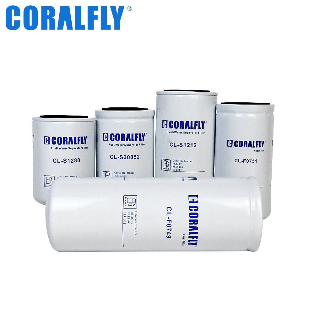Coralfly Truck Diesel Engine Coolant Filter 709938 A77543 209605 WFC21 350029 P552073 WF2073