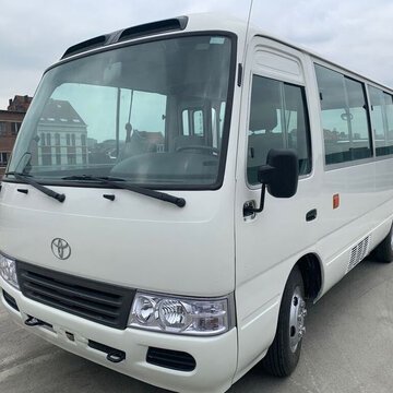 Front-engine, Rear-wheel-drive / Four-wheel Drive Used Left & Right Hand Toyota Coaster for Sale / Petrol & Diesel Engine Used C