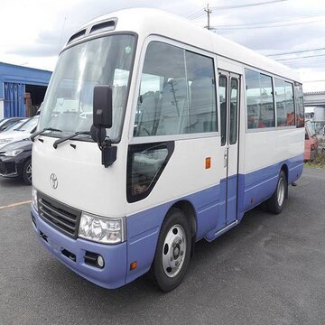 Front-engine, Rear-wheel-drive / Four-wheel Drive Used Left & Right Hand Toyota Coaster for Sale / Petrol & Diesel Engine Used C