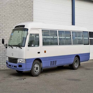 Front-engine, Rear-wheel-drive / Four-wheel Drive Used Left & Right Hand Toyota Coaster for Sale / Petrol & Diesel Engine Used C