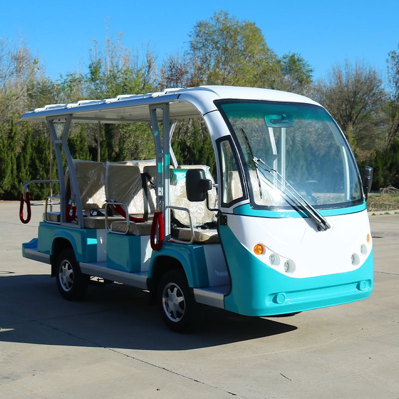 New Design Vintage Car Mini Shuttle Bus 11/14/17/23 Seater Electric Sightseeing Tourist Bus Travel Sightseeing Car Bus