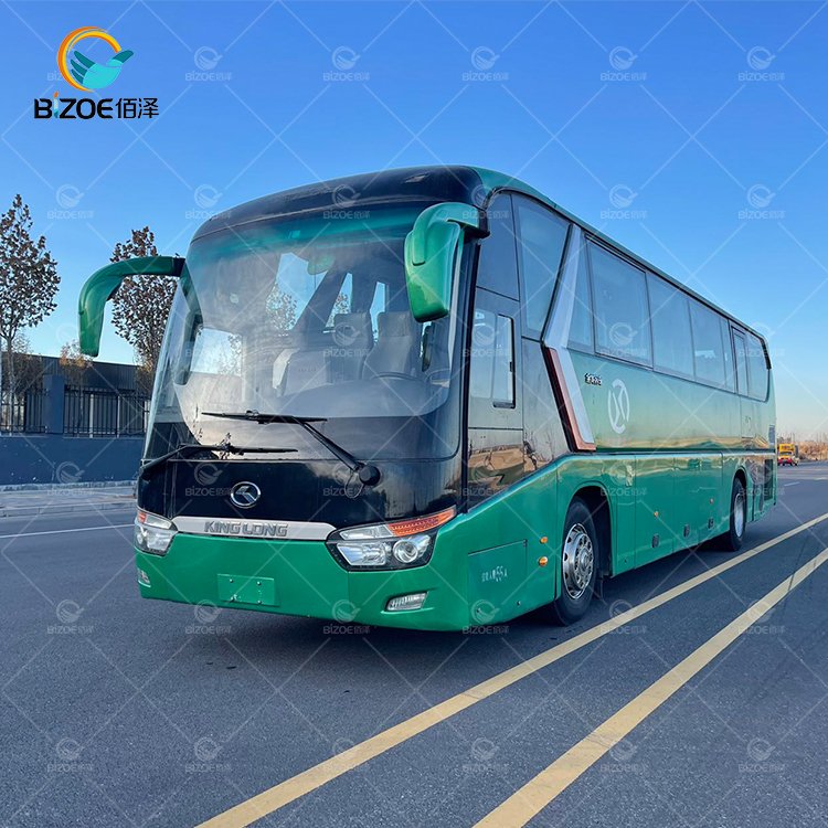 China 55 Seats Used Buses for Sale Second Hand Tourist Bus Price Used Buses Kinglong