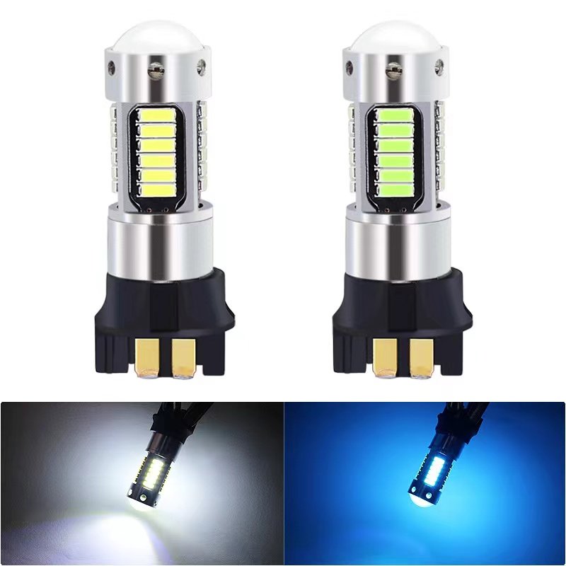 Error Free 14-smd-3030 Pwy24w Pw24w Led Bulbs for 2012 and up for Audi for Vw for Bmw Front Turn Signal Lights Drl Lights