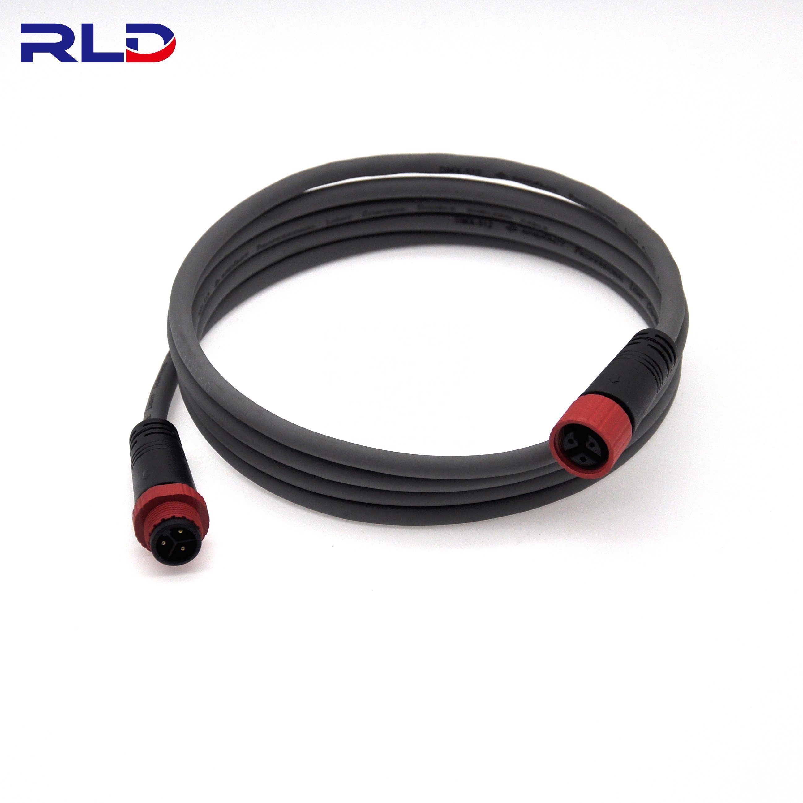 M12-Y Power signal Connector Connector Connector 1 to 5 LED Waterproof Bus for Wall Washing Lamp and Plant Lamp.