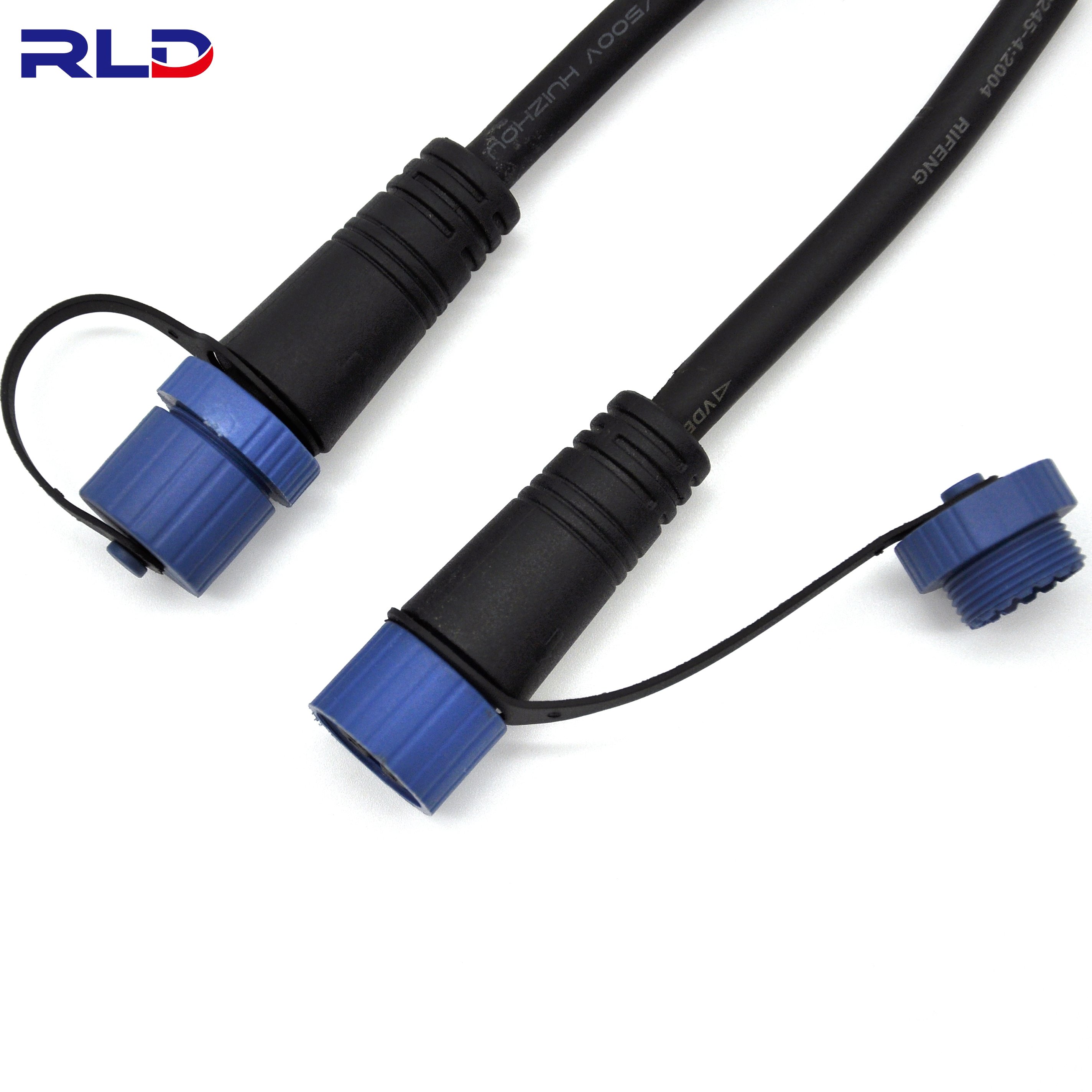 M12-Y Power signal Connector Connector Connector 1 to 5 LED Waterproof Bus for Wall Washing Lamp and Plant Lamp.