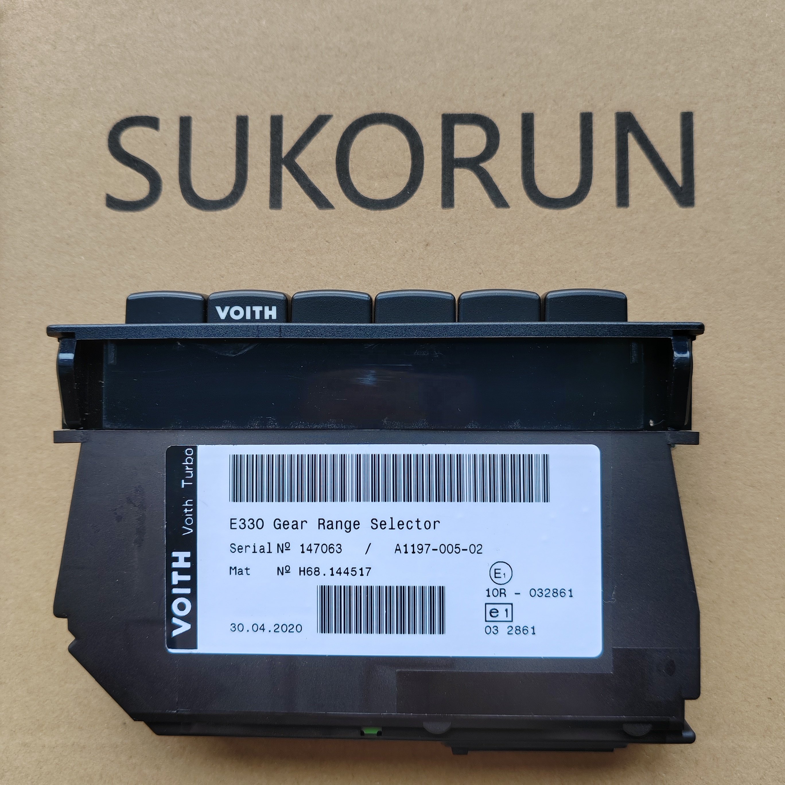Genuine A1197-005-02 Gear Range Selector for VOITH E300 Higer KINGLONG YUTONG Bus Spare Parts Gear Select Switch