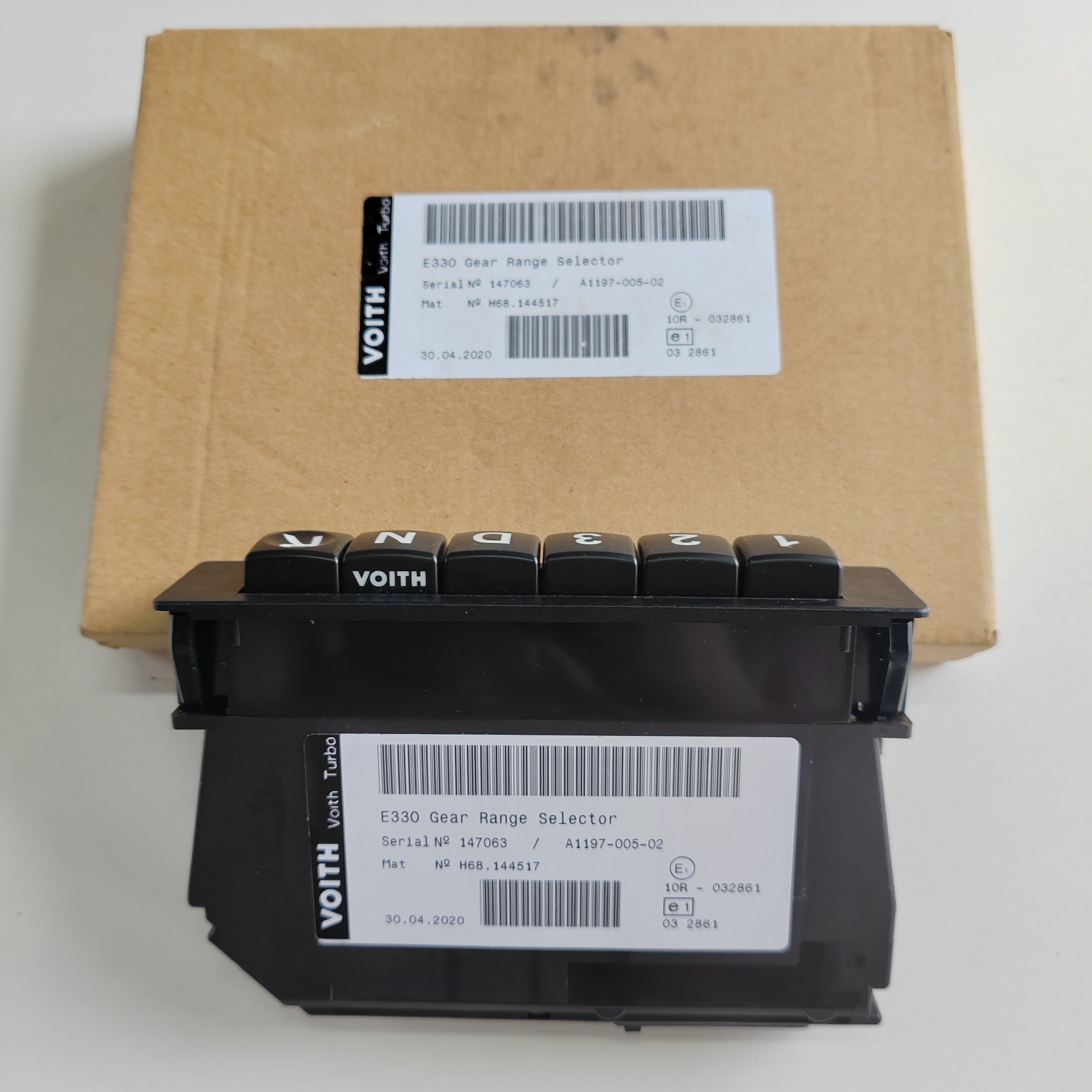 Genuine A1197-005-02 Gear Range Selector for VOITH E300 Higer KINGLONG YUTONG Bus Spare Parts Gear Select Switch