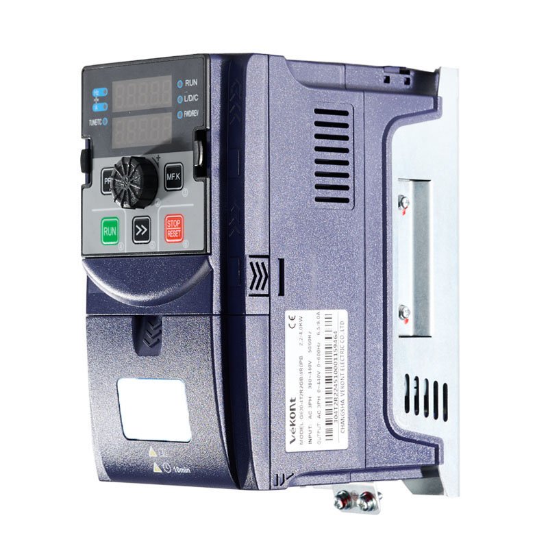 Smart 0.75kW-1000kW Inverter VFD Pump Motors 220V Variable 110V Compressors CE Certification Single/Three Phase AC Drive 200W