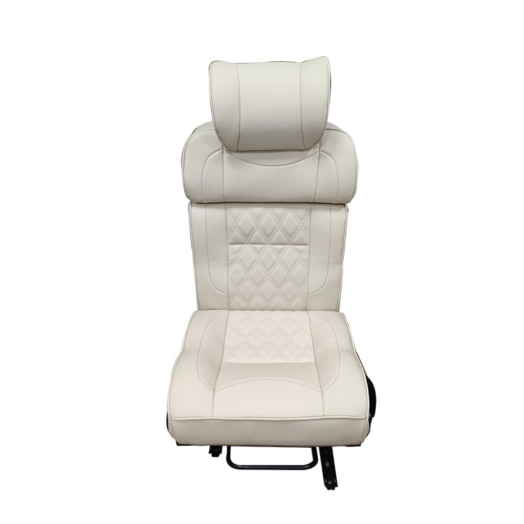 Van Business Car RV Van Seat Breathable Leather Sofa Bed Car Passenger Seat Bed