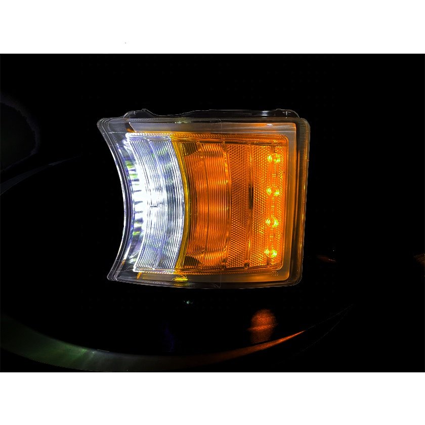 HST-21117 24V Heavy Duty Headlight Led Fog Light Turn Signal Head Side Marker Corner Lamps 1949900 Fits for Scania 114 Truck
