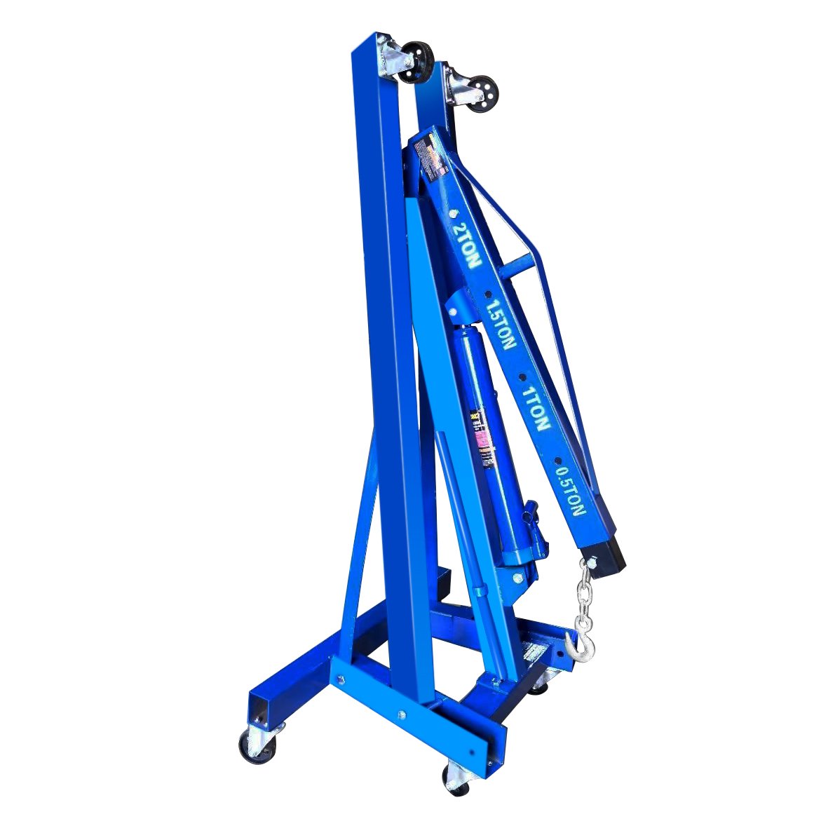 High Quality 2 Ton Hydraulic Foldable Shop Engine Crane