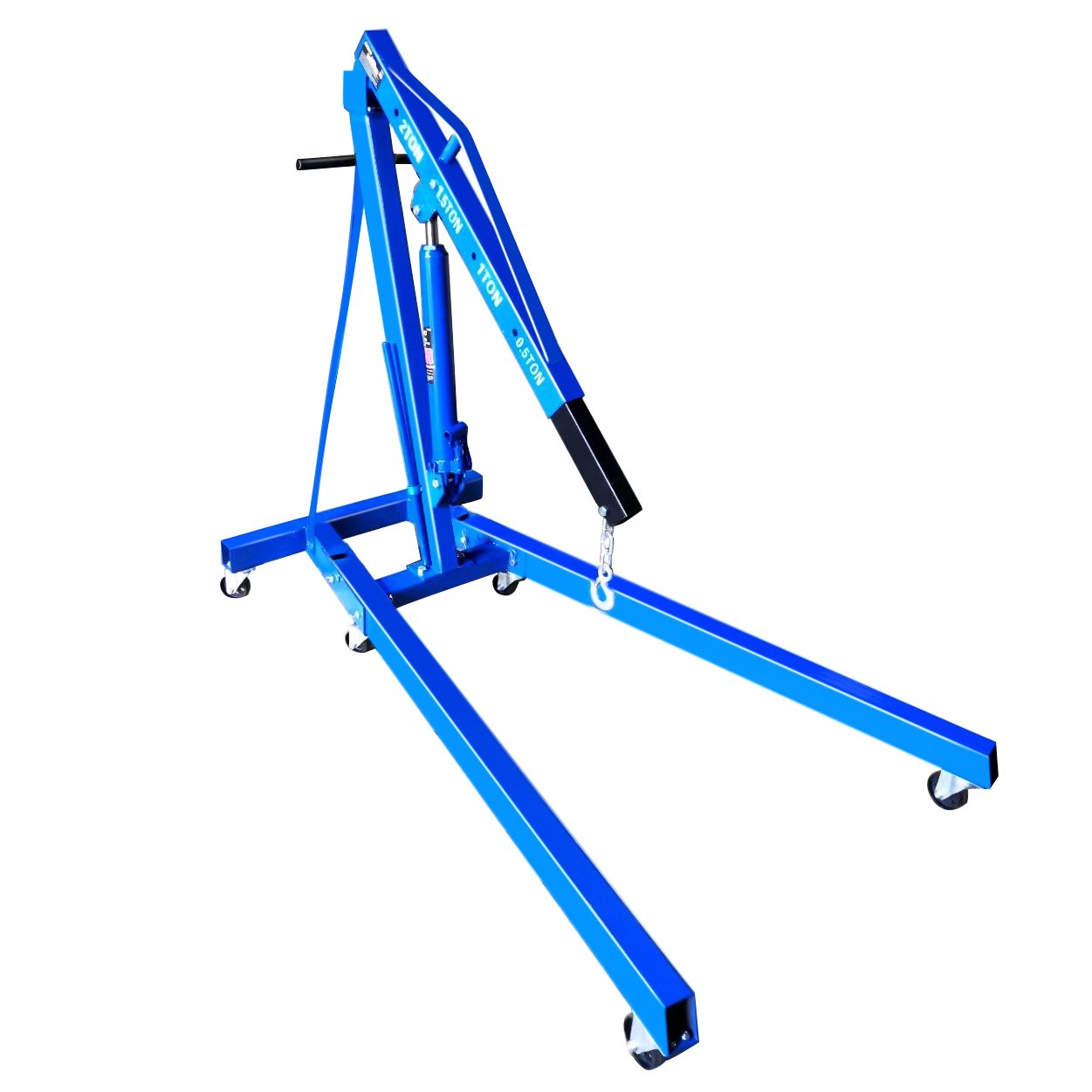 High Quality 2 Ton Hydraulic Foldable Shop Engine Crane