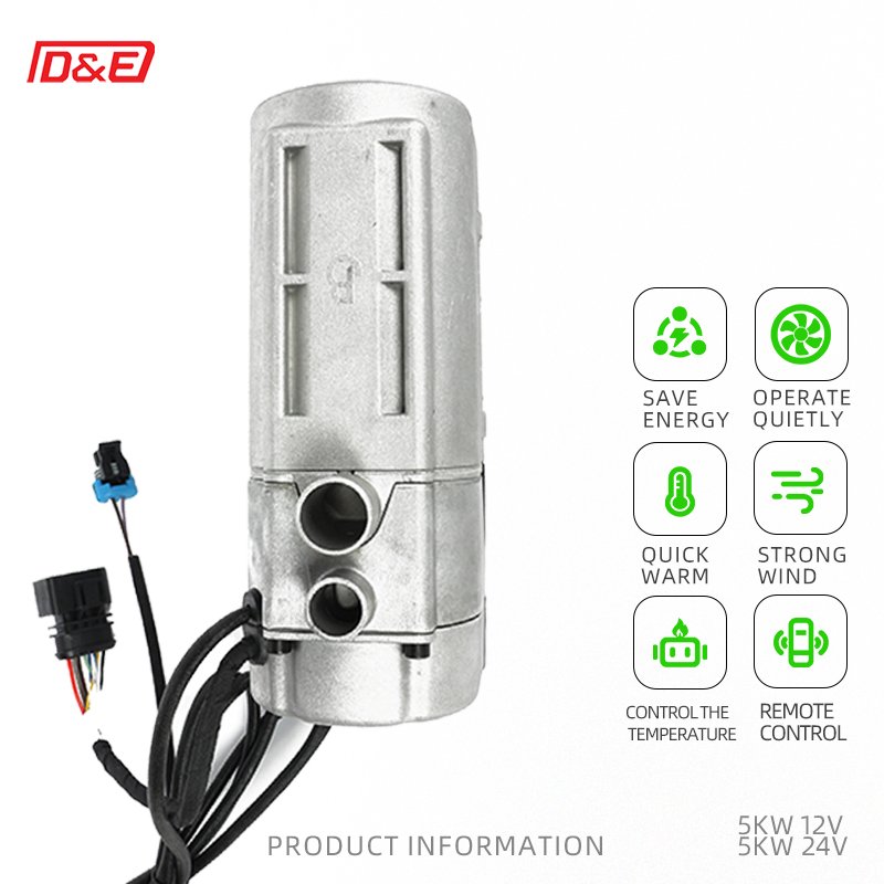 5kw DC 12v 24v Water Heater Gasoline diesel Circulating Coolant Heater Preheating Engine Water Heater for Truck Bus Boat Camping