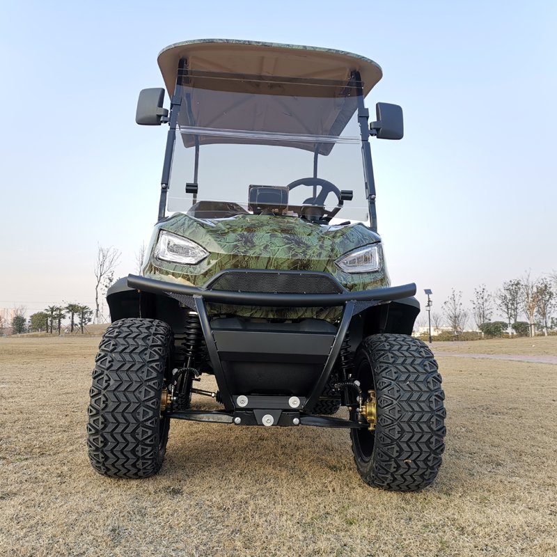 OEM Brand Factory Electric Golf Buggy 4-Seat Sightseeing Bus and Club Cart with 72V Battery and 5KW Motor for Hunting Car