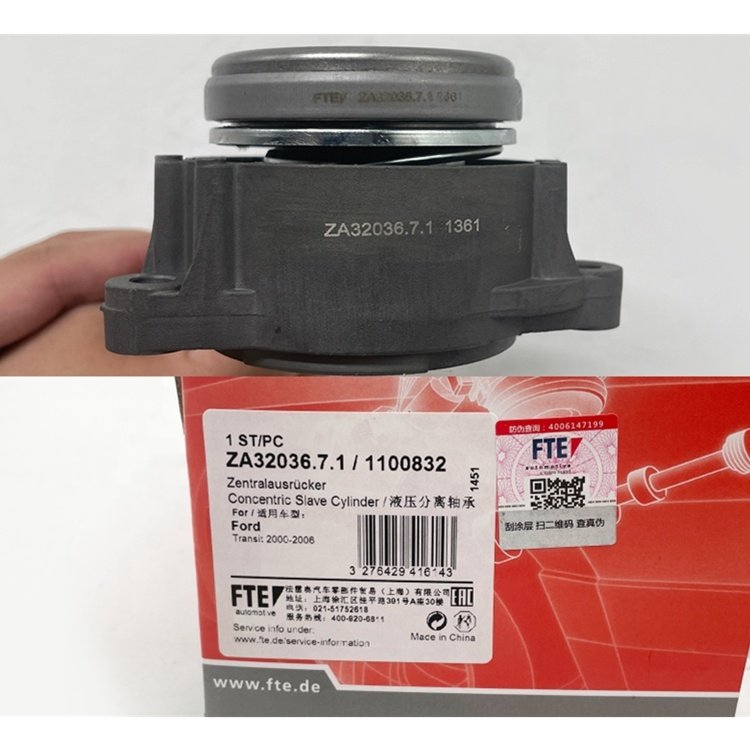 FTE 1100832 4C11 7C559AH 4C11-7C559-AG Engine Parts Clutch Release Bearing for Ford Ranger Transit V348 MT82 1824839 1732558