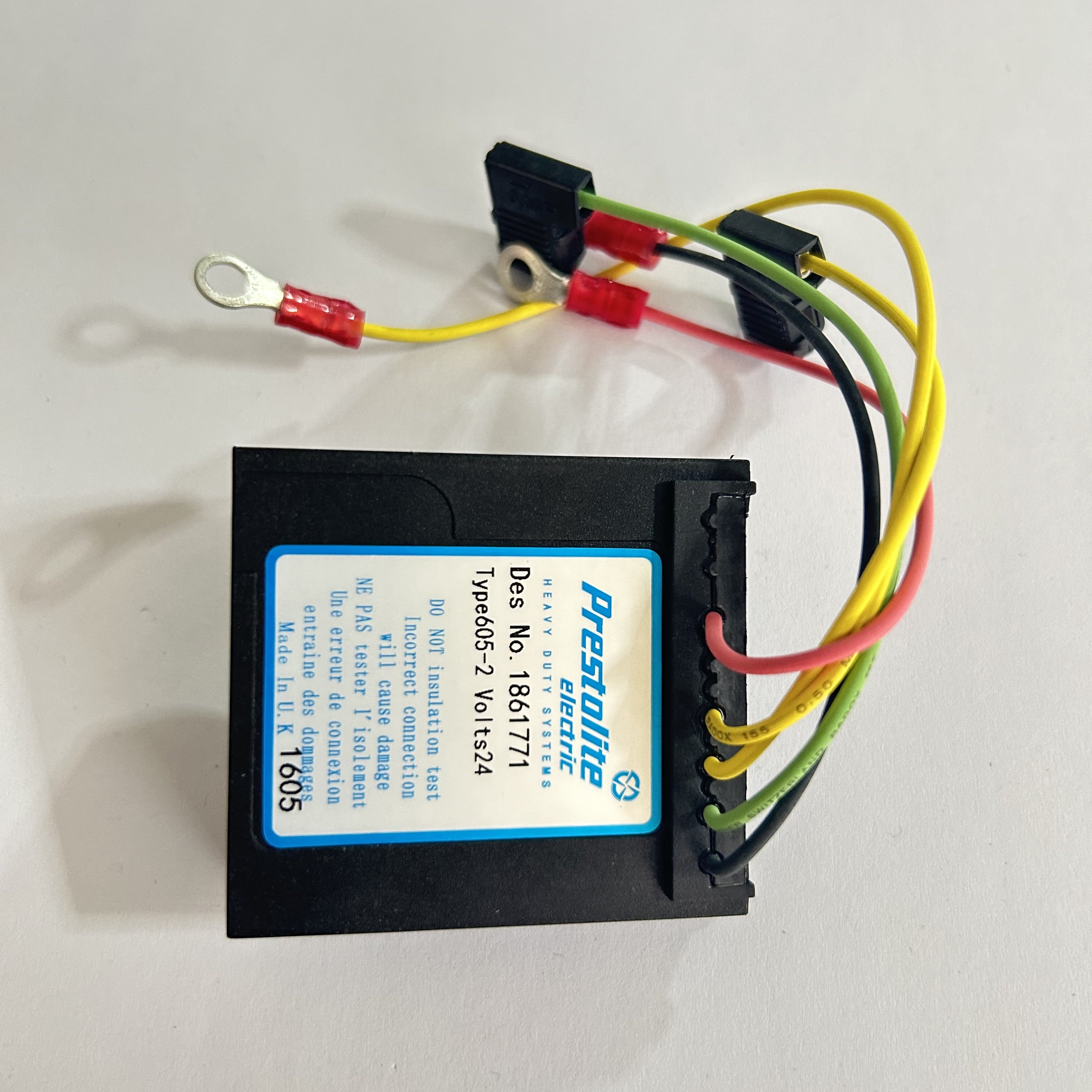 Ot Sale High Quality 24V 605-2 1861771 Alternator Regulator Bus Parts New and Essential for Bus Maintenance