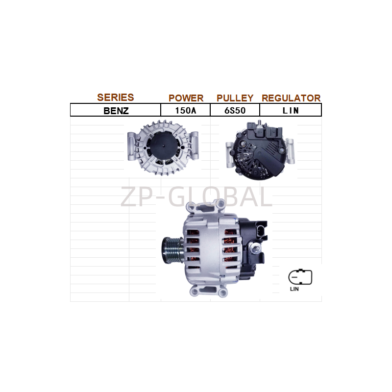 Generator Car Alternator dynamo A0141541202 for Mercedes Benz C220/C250