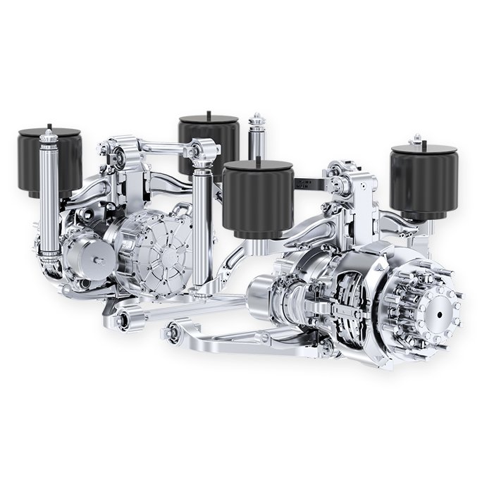 Brogen Customization 160KW 550Nm EV Bus Powertrain Electric Axial Flux AC Drive Motor Axle for OEM 10m 12m New Bus Manufacturer