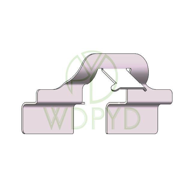 1J0615231 440720 BRAKE PAD REPAIR KIT BRAKE PAD ACCESSORY KIT PAD CLIPS for OPEL VIVARO for AUDI TT for VOLKSWAGEN GOLF 109-1211