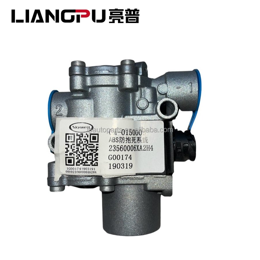 24V ABS Solenoid Valve Spare Parts for Kinglong Youtong ZhongTong Bus Brake System Auto Brake Parts