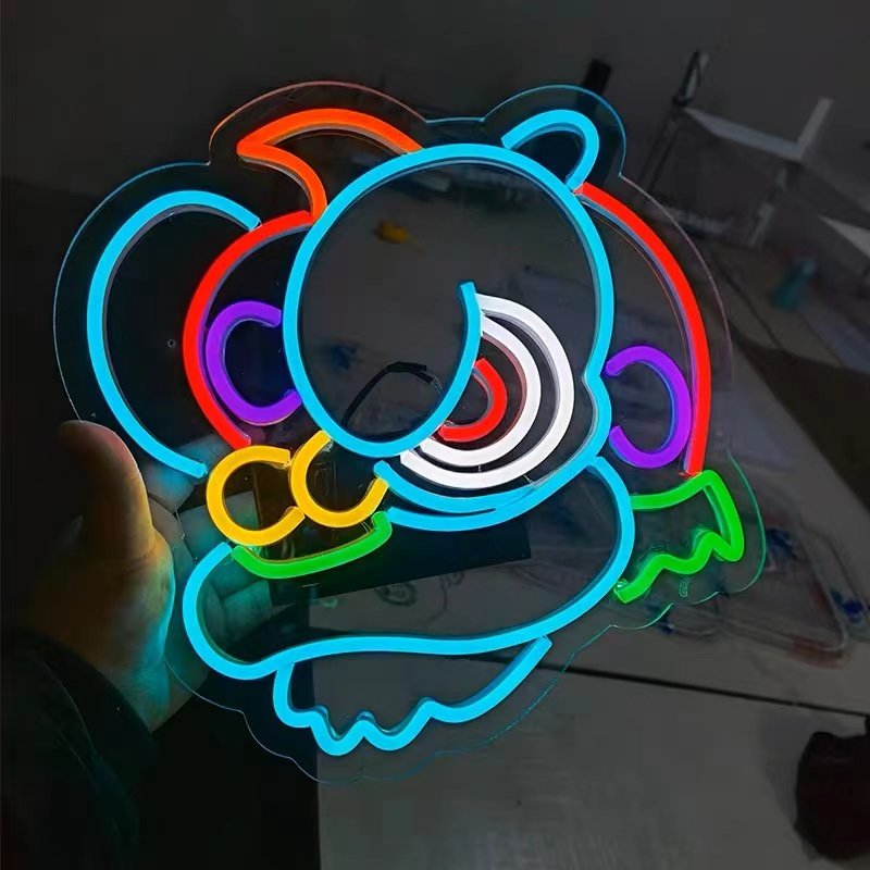Pvc Wholesale Neon Night Light Led Custom Neon Sign for Family Birthday Party