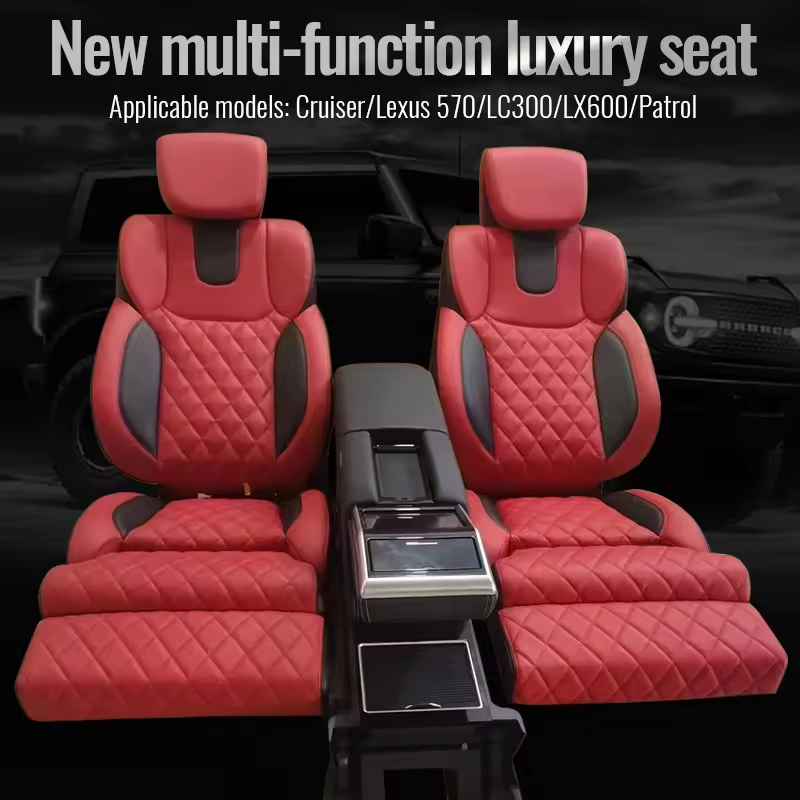 Luxury VIP Seats Auto Interior Converted Seat Kit Electric Car Seat for Land Cruiser Lc200 Lc300