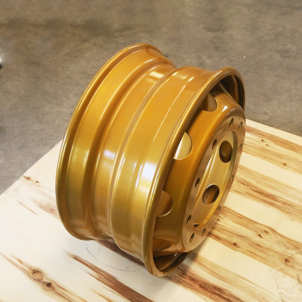 Hot Selling Alcoa 22.5x9.0-inch Gold Steel Truck Wheels