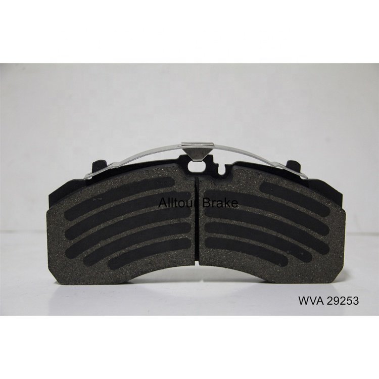 Trailer Truck Dis Brake Pads Price WVA29253 Front Rear Axle for BPW DAF MERCEDES SCANIA MAN IVECO
