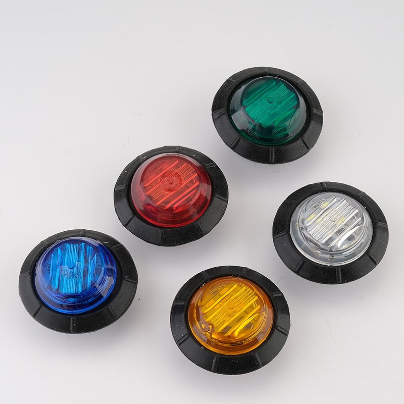 DRL 12V 24V LED Side Marker Light Camion Auto Trucks Lorry Trailer Bus Tail Brake Lamp