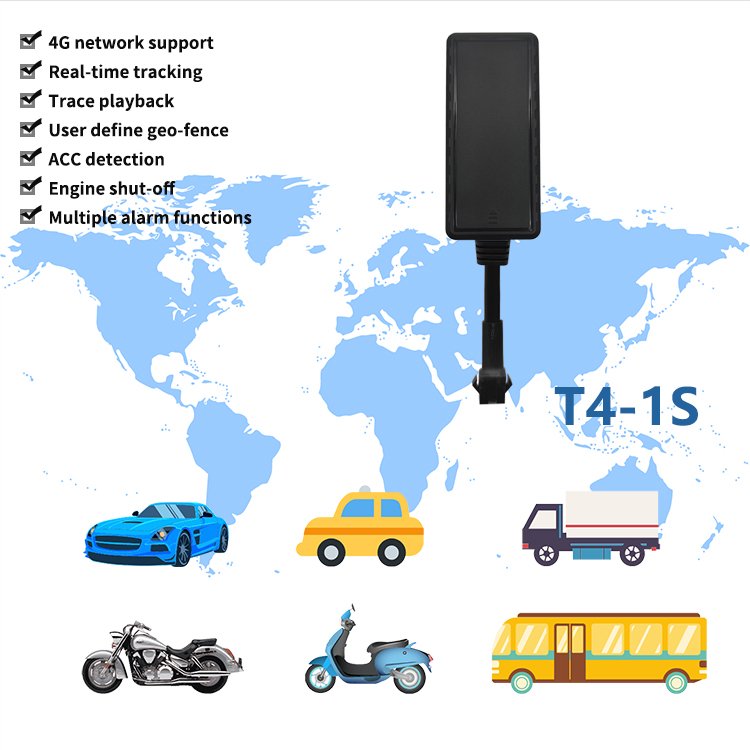 The Latest Upgraded Version of Multi-function 2G+4G GPS tracker for Vehicles