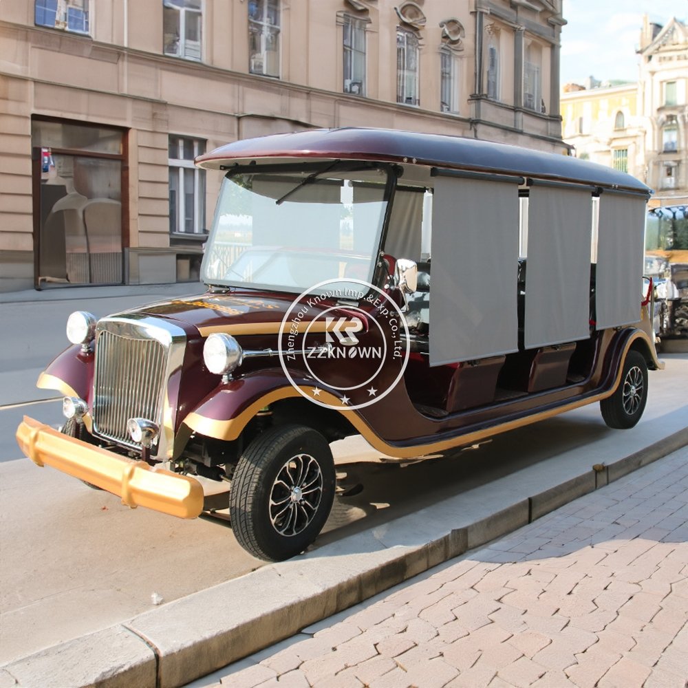 2025 CE Approved Factory Price Sightseeing Car Manufacturer Electric Tourist Sightseeing Bus For Sale