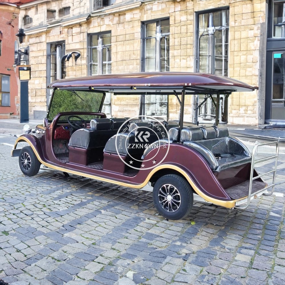 2025 CE Approved Factory Price Sightseeing Car Manufacturer Electric Tourist Sightseeing Bus For Sale