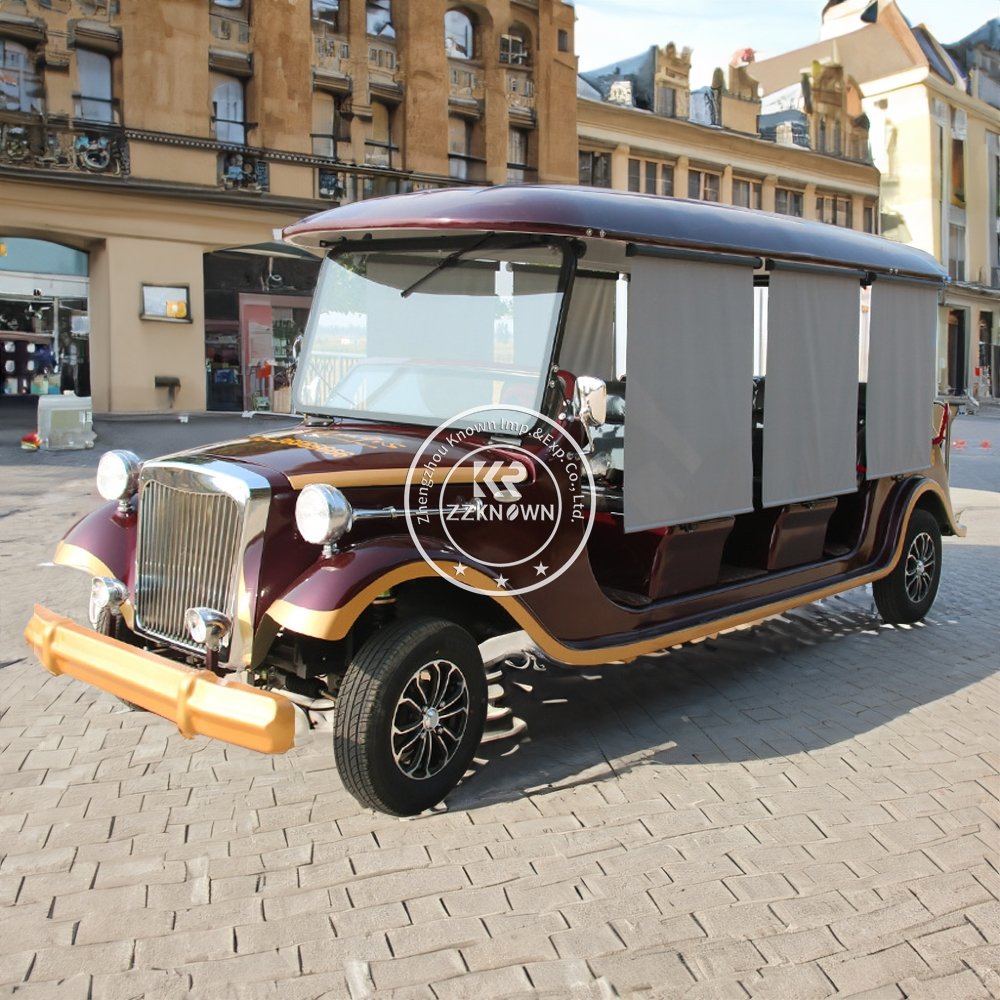 2025 CE Approved Factory Price Sightseeing Car Manufacturer Electric Tourist Sightseeing Bus For Sale