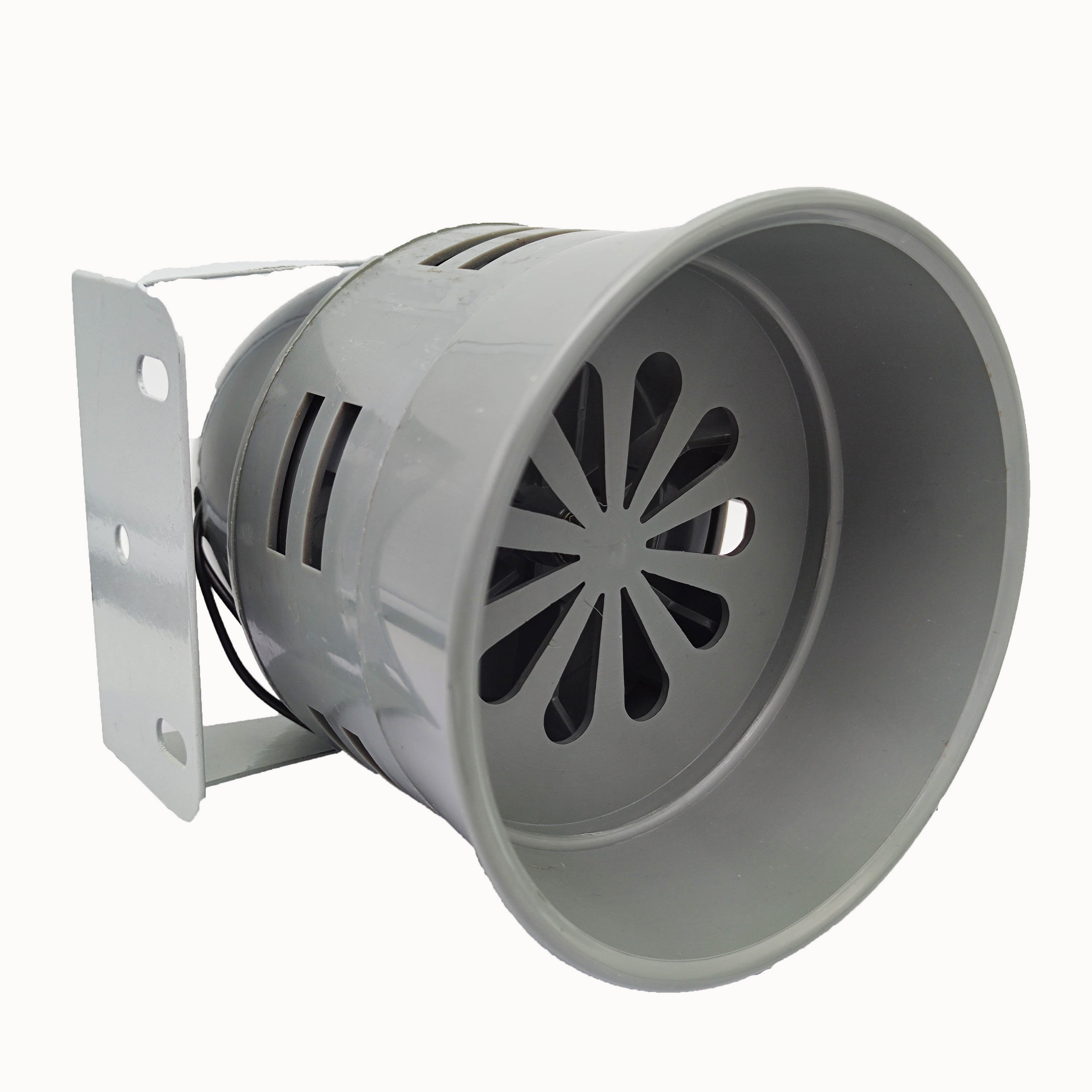 MS-290 Led Warning Light Gray Cast Iron Mini Buzzer Motor Alarm Siren